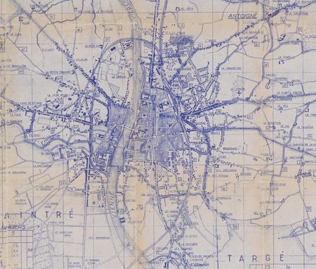 Plan de Châtellerault 1953