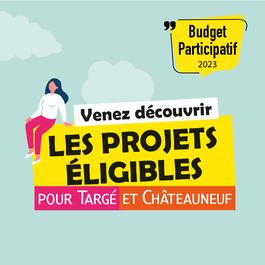 Accéder à la page dédiée au budgets participatifs 2023 pour découvrir les projets éligibles pour Targé et Châteauneuf