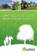 Couverture de la plaquette Gestion durable des espaces verts à Châtellerault