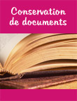 visuel conservation de documents