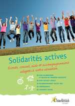 Couverture  de la plaquette Solidarités actives CCAS